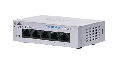 switch Cisco CBS110-5T-D-EU, 5x Gigabit Ethernet