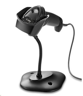 snímač Zebra DS2208 USB, 2D, stojan, černý